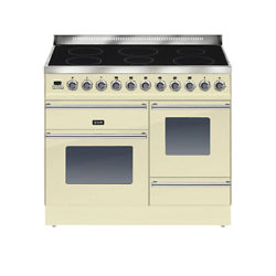 ILVE PTWI100E3 Roma Induction Freestanding Range Cooker Cream